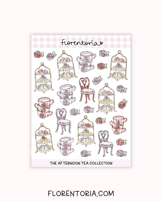 Afternoon Tea Sticker Sheet
