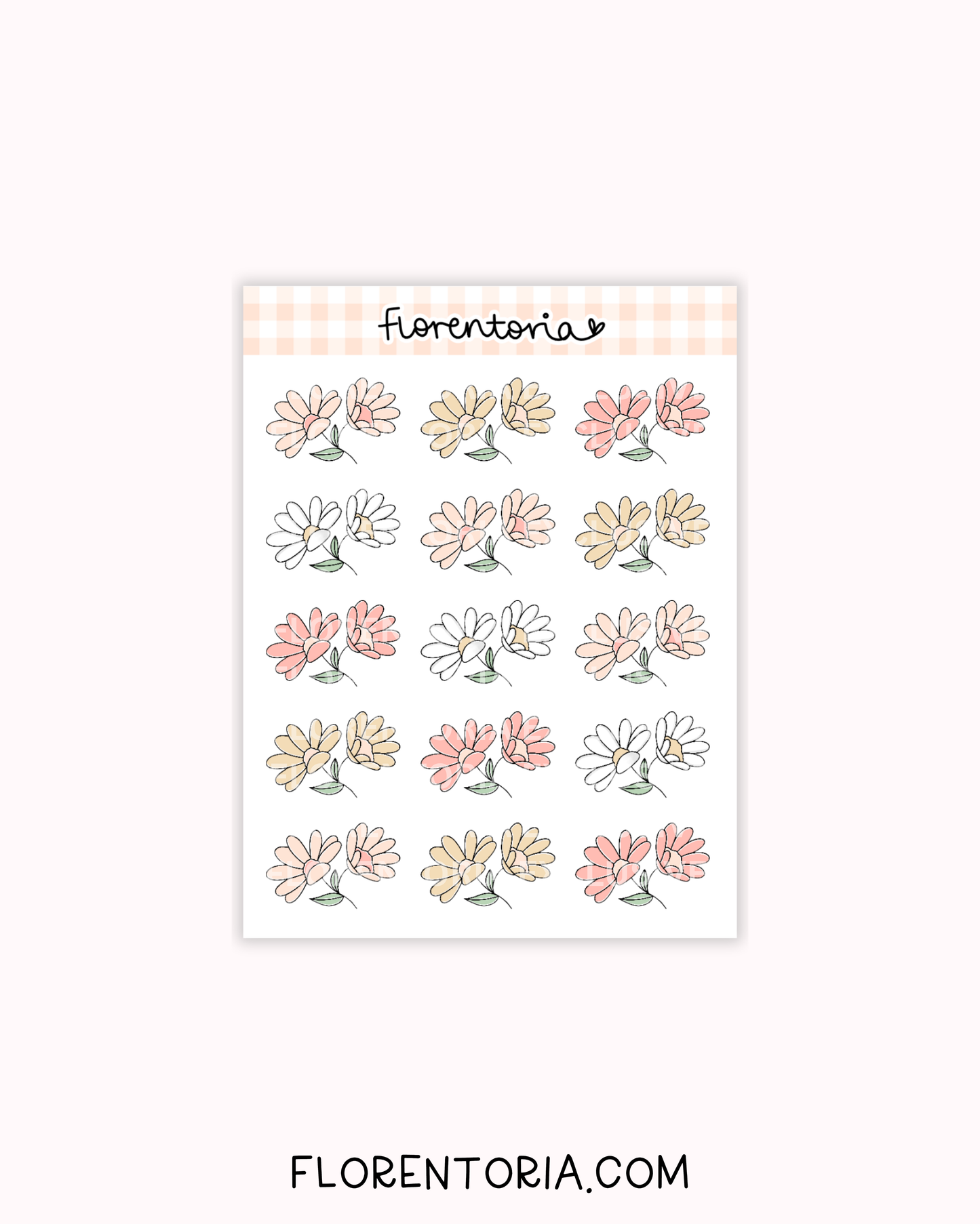 Daisies Sticker Sheet