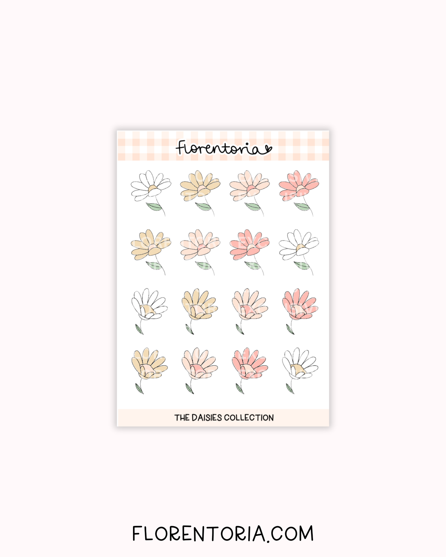 Daisies Sticker Sheet