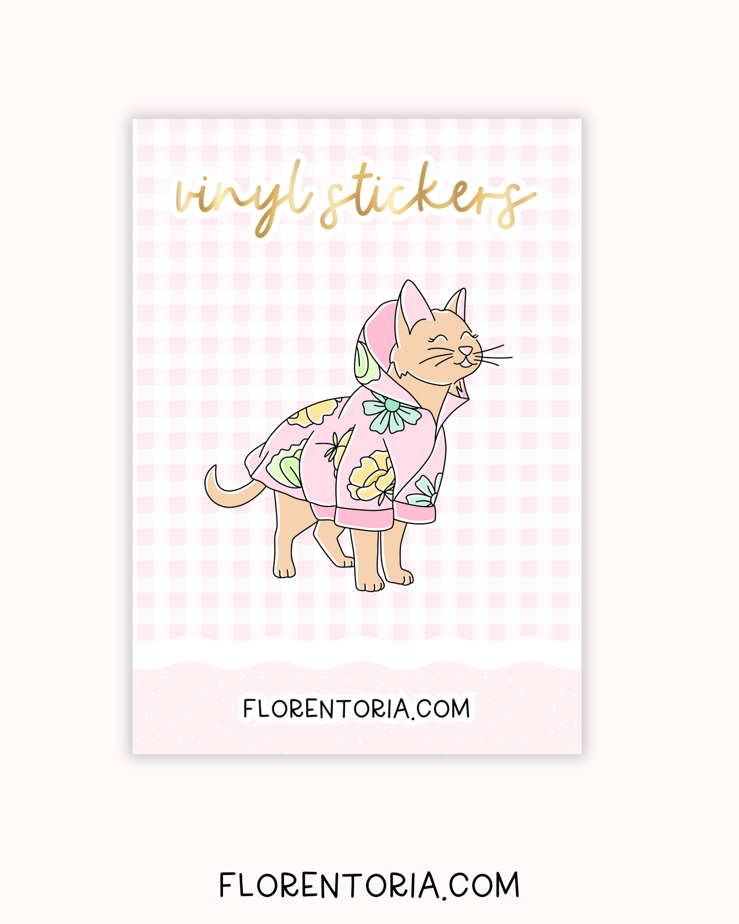April Showers Vinyl Sticker