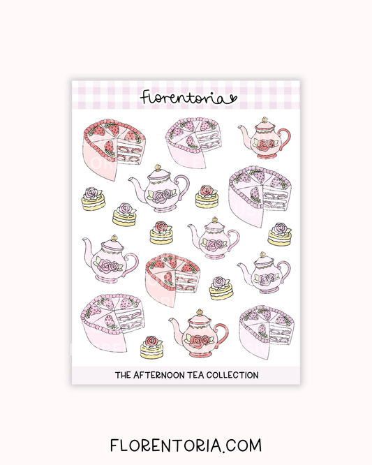 Afternoon Tea Sticker Sheet