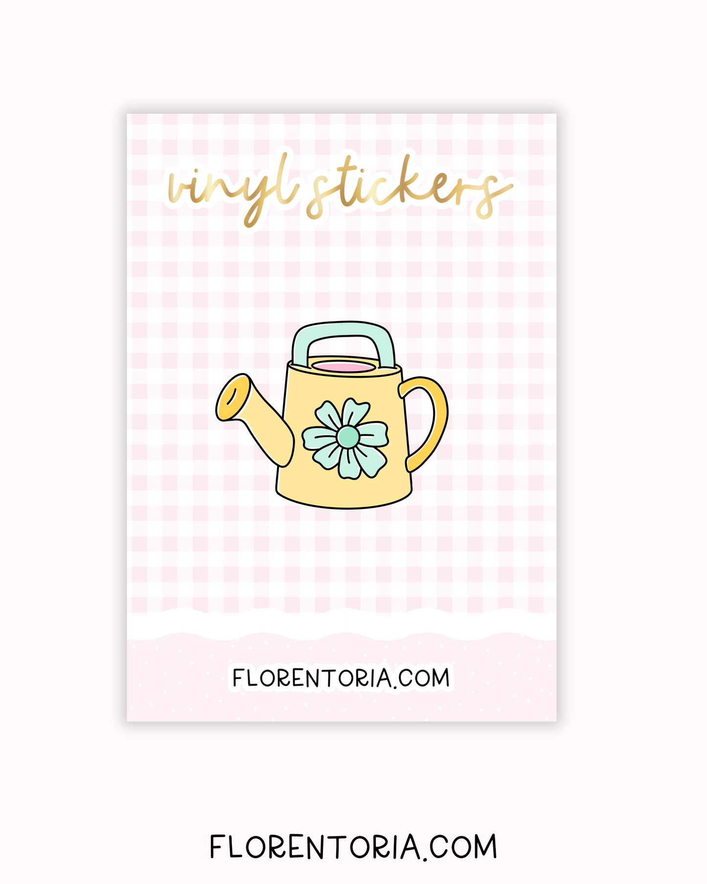 April Showers Vinyl Sticker