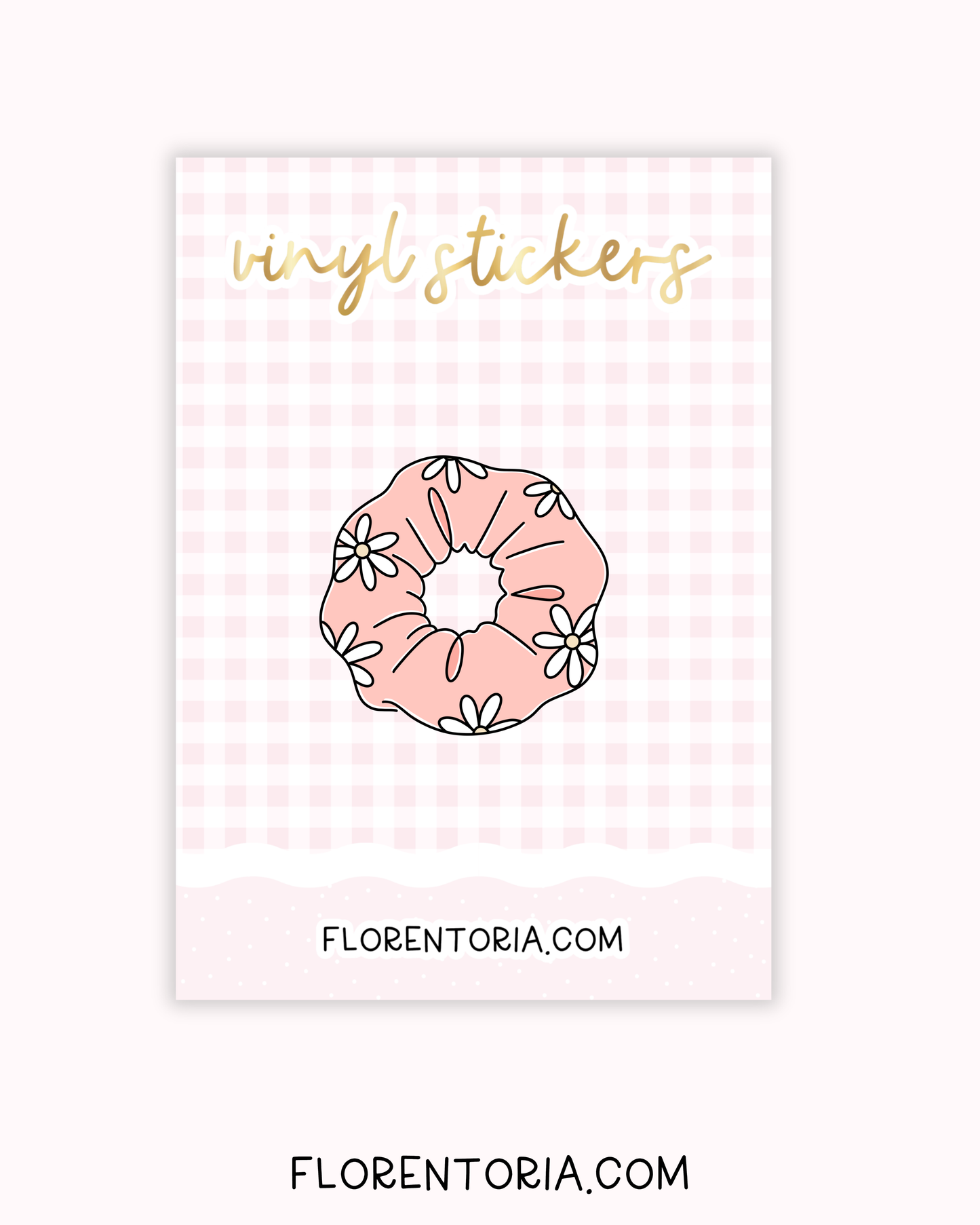Daisies Vinyl Sticker