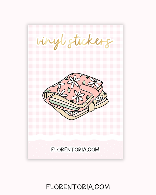 Daisies Vinyl Sticker