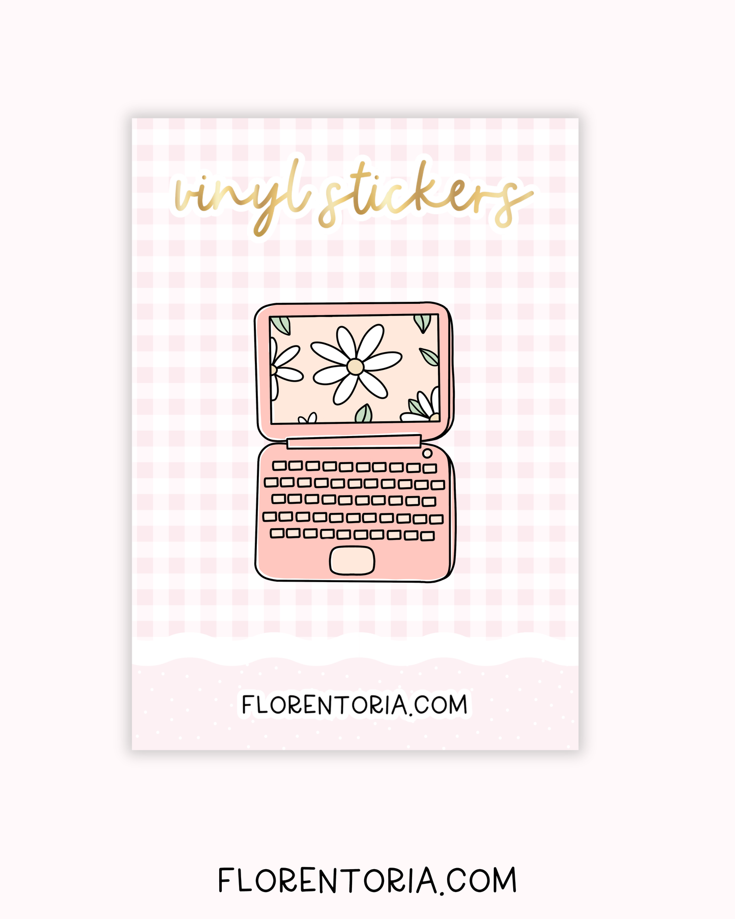 Daisies Vinyl Sticker