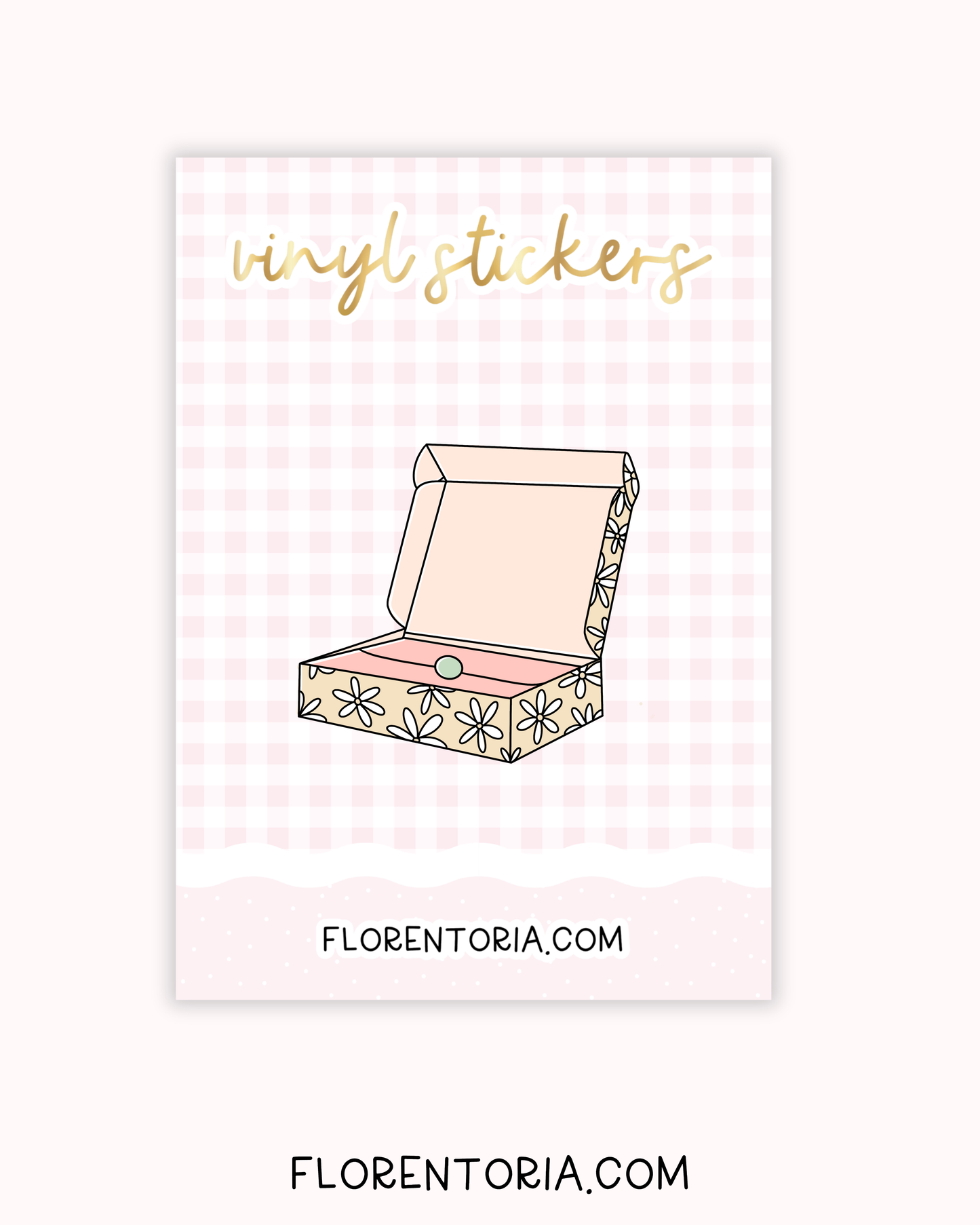 Daisies Vinyl Sticker