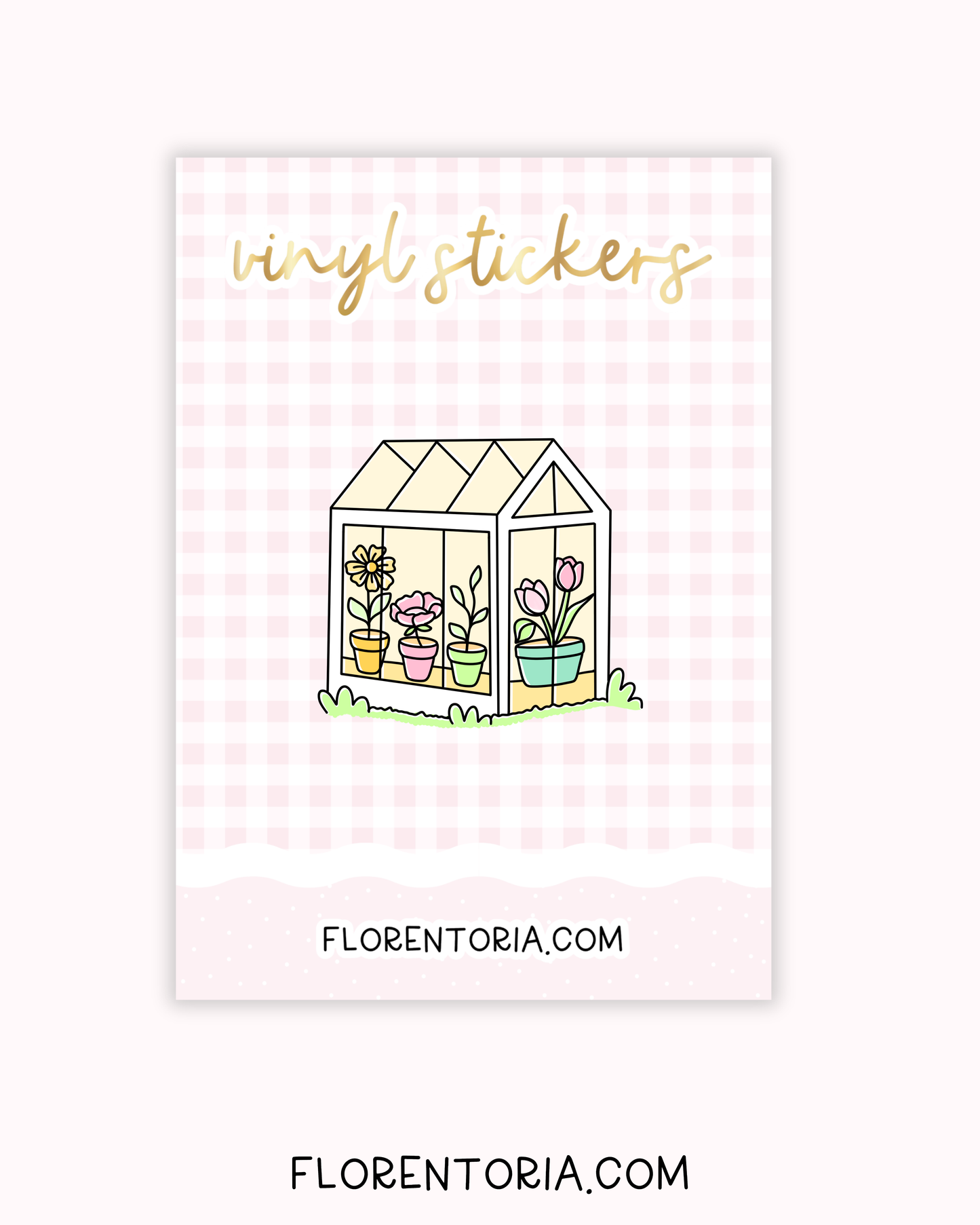 April Showers Vinyl Sticker