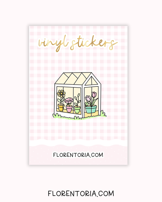 April Showers Vinyl Sticker