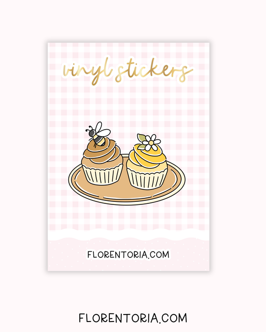 Happy Bee Day Vinyl Sticker