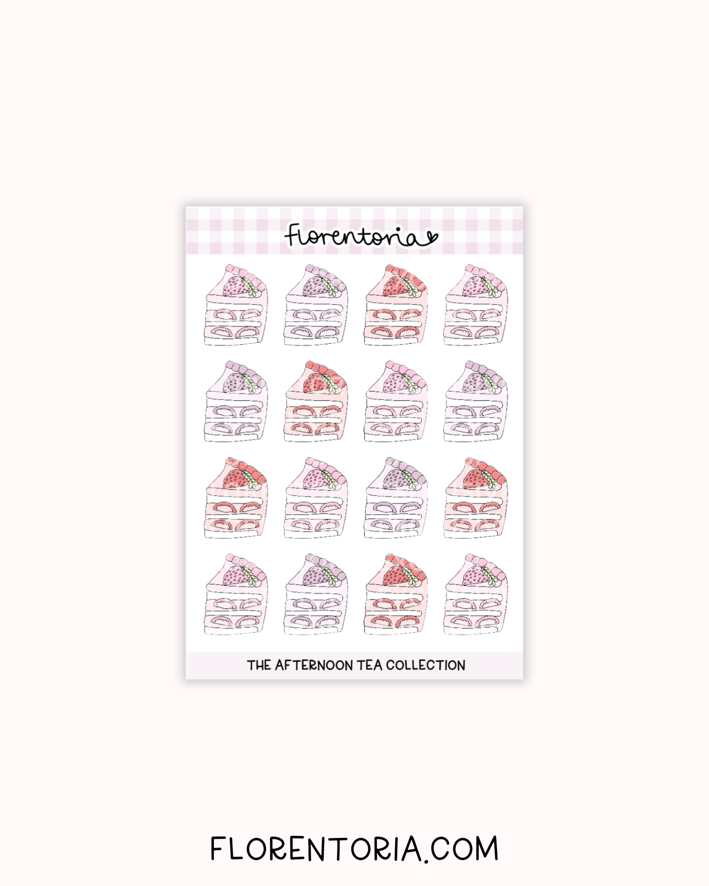 Afternoon Tea Sticker Sheet