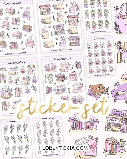 Chapters Sticker Set