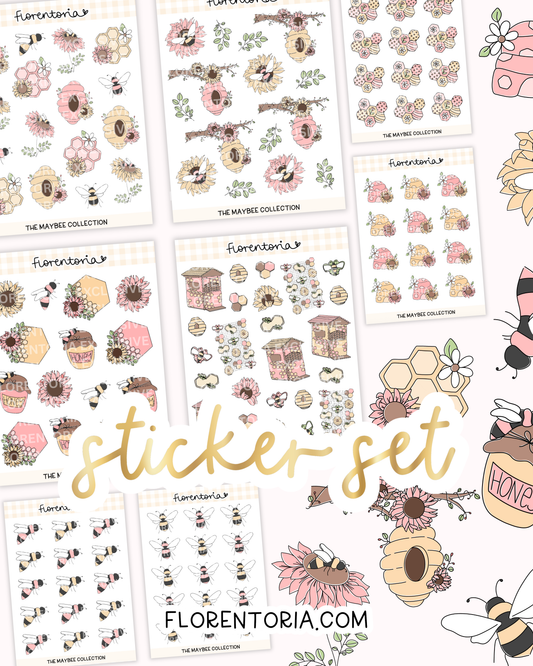 Maybee Sticker Set