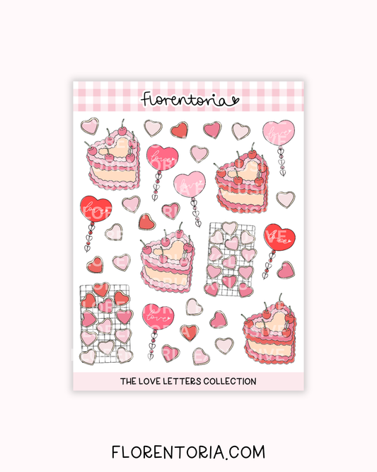 Love Letters Sticker Sheet