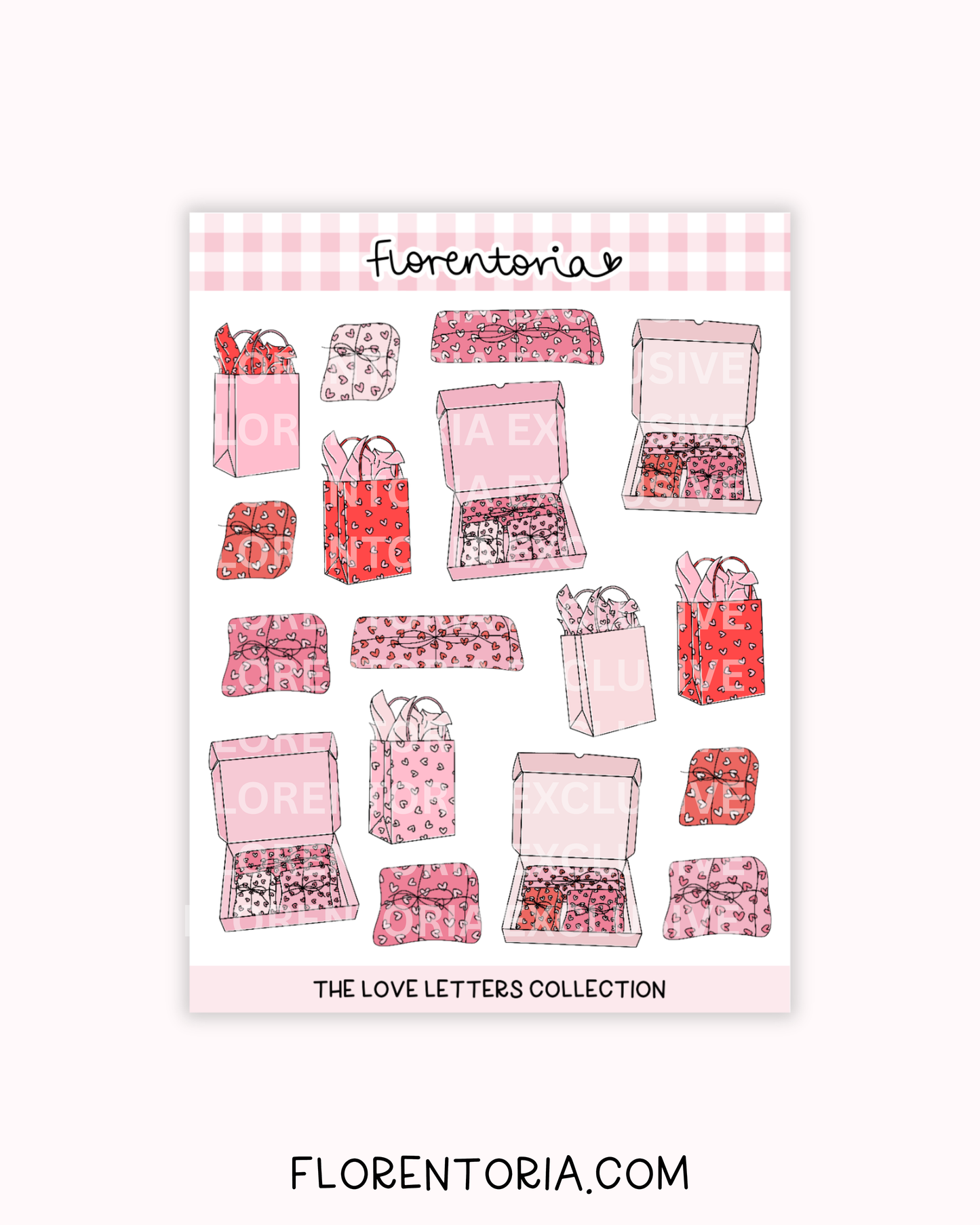 Love Letters Sticker Sheet