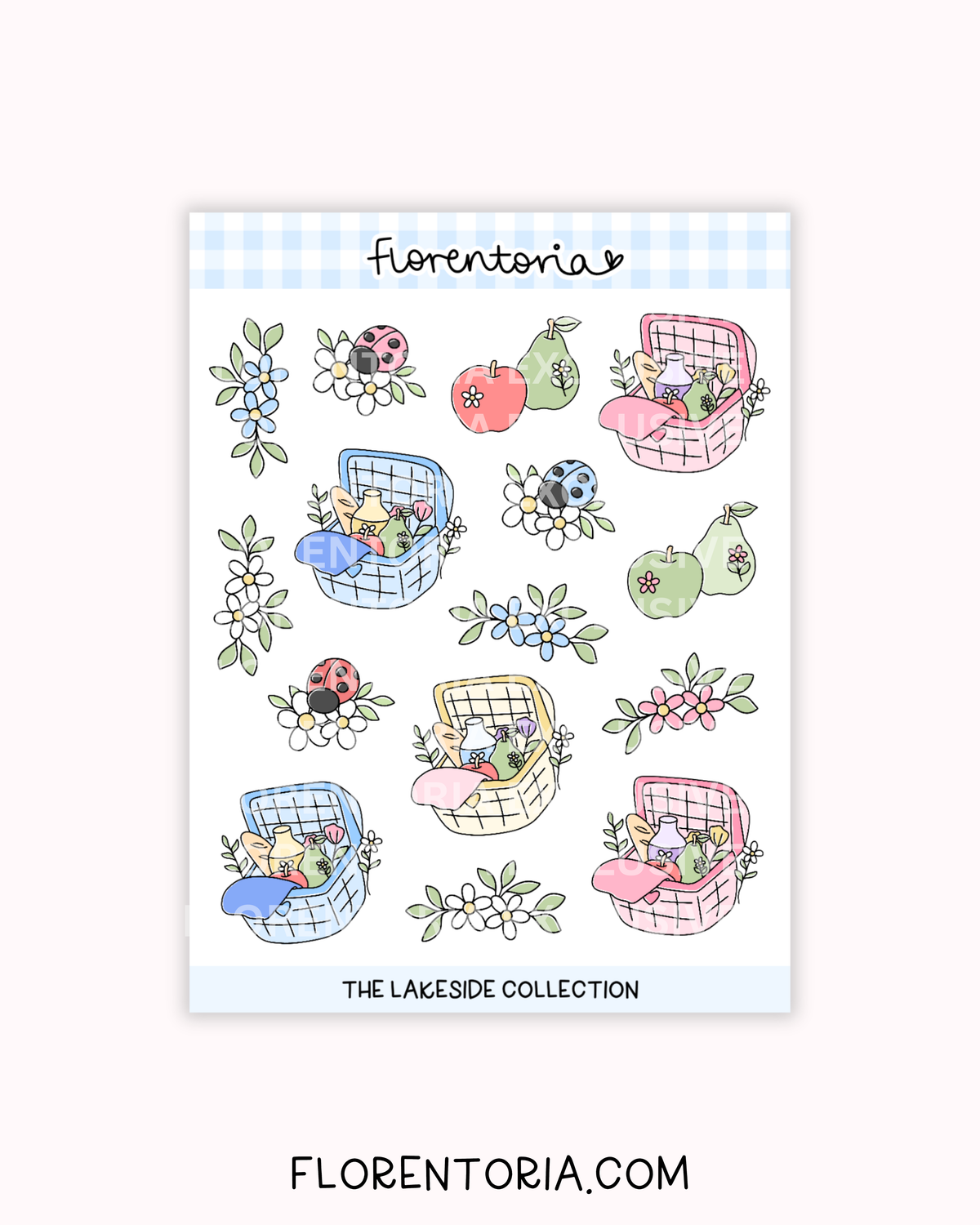 Lakeside Sticker Sheet