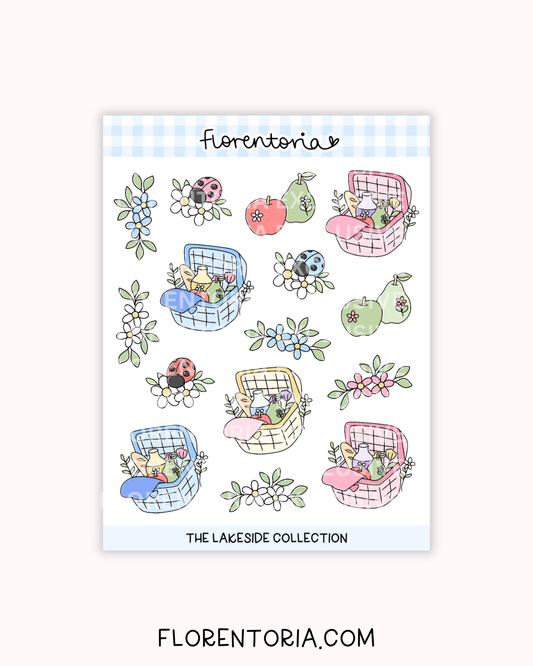 Lakeside Sticker Sheet