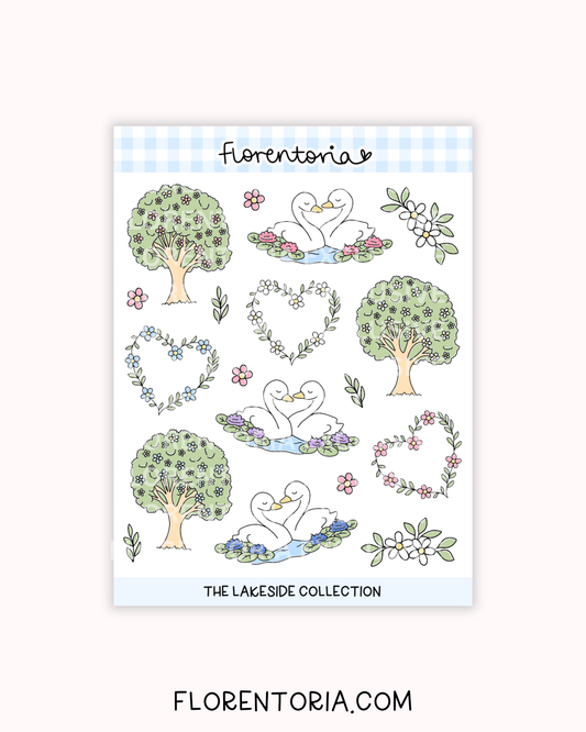 Lakeside Sticker Sheet