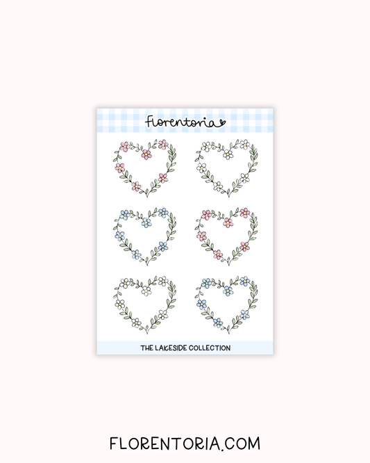 Lakeside Sticker Sheet
