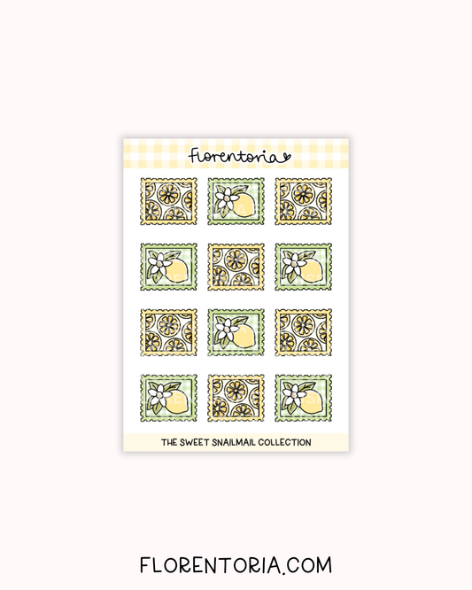 Sweet Snailmail Sticker Sheet