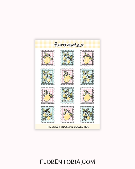 Sweet Snailmail Sticker Sheet
