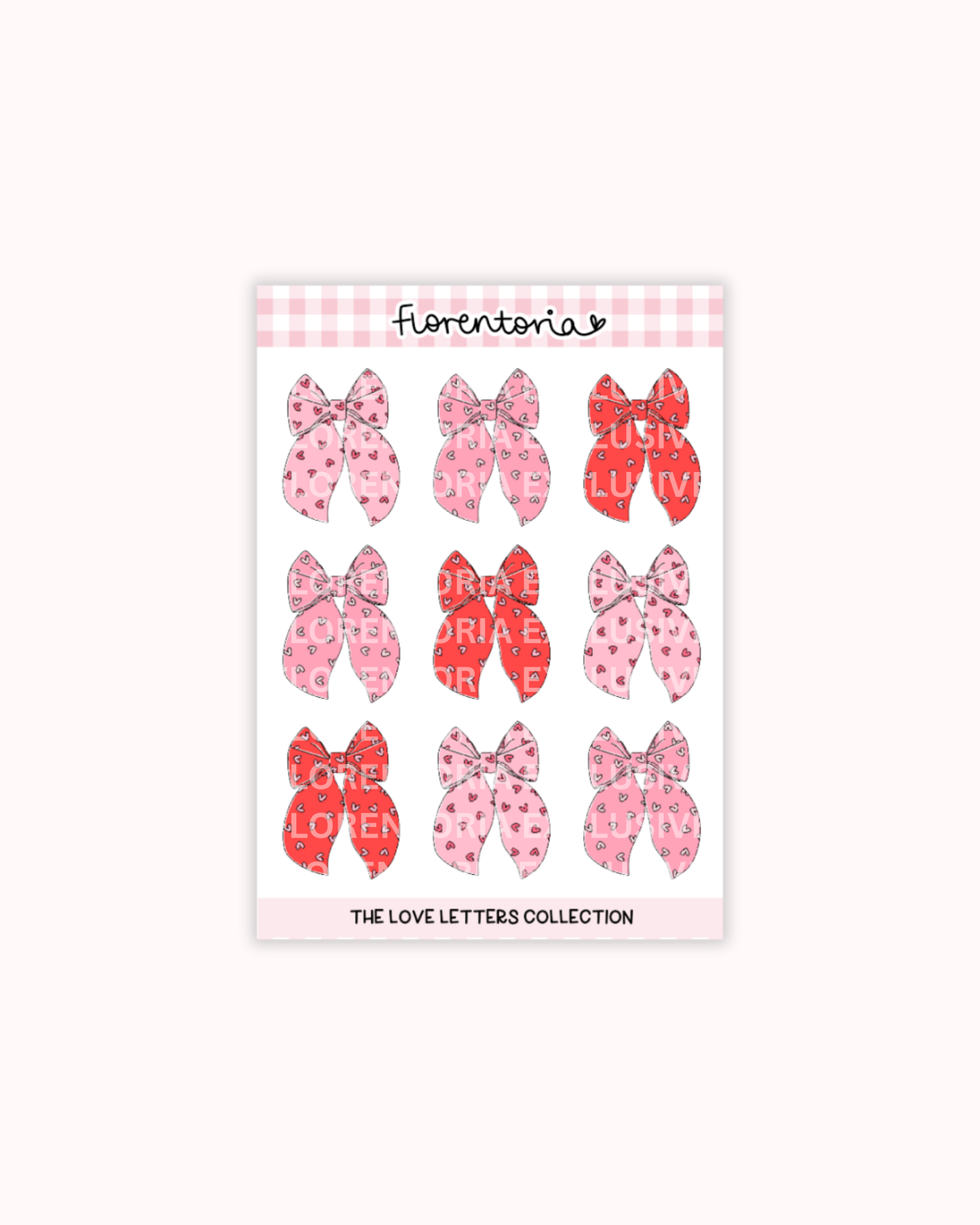 Love Letters Sticker Sheet