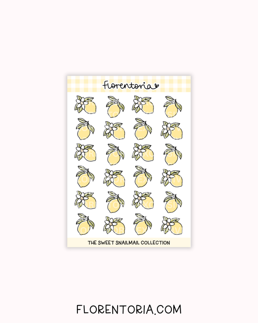 Sweet Snailmail Sticker Sheet