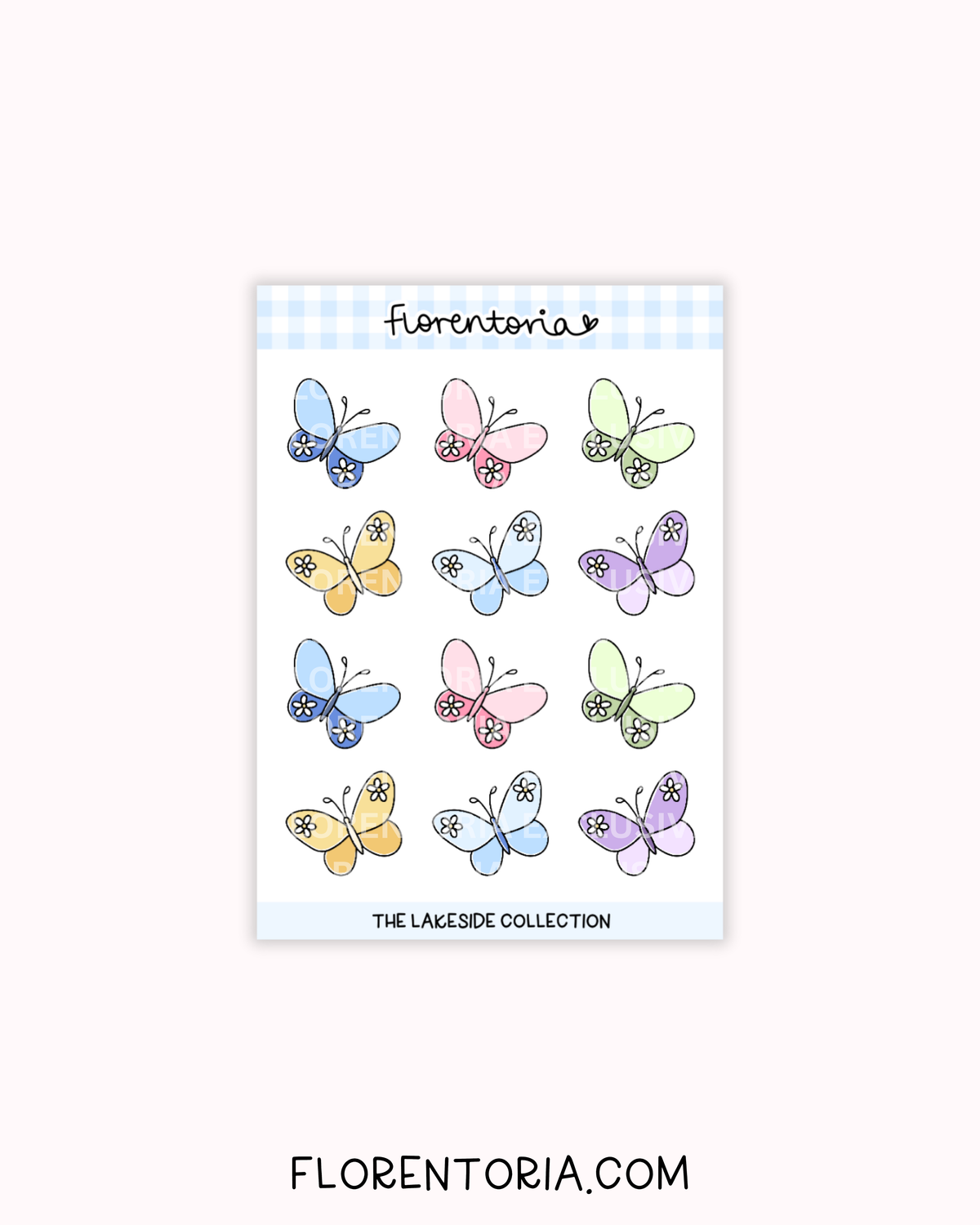 Lakeside Sticker Sheet