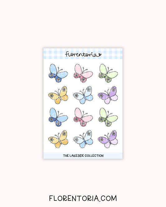 Lakeside Sticker Sheet