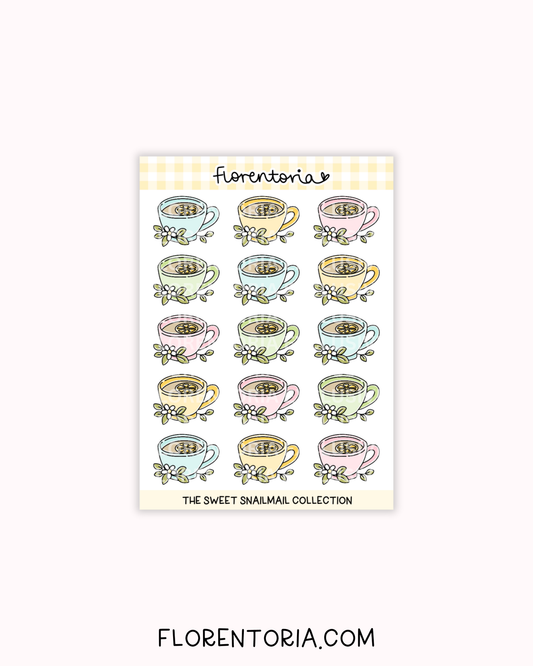 Sweet Snailmail Sticker Sheet