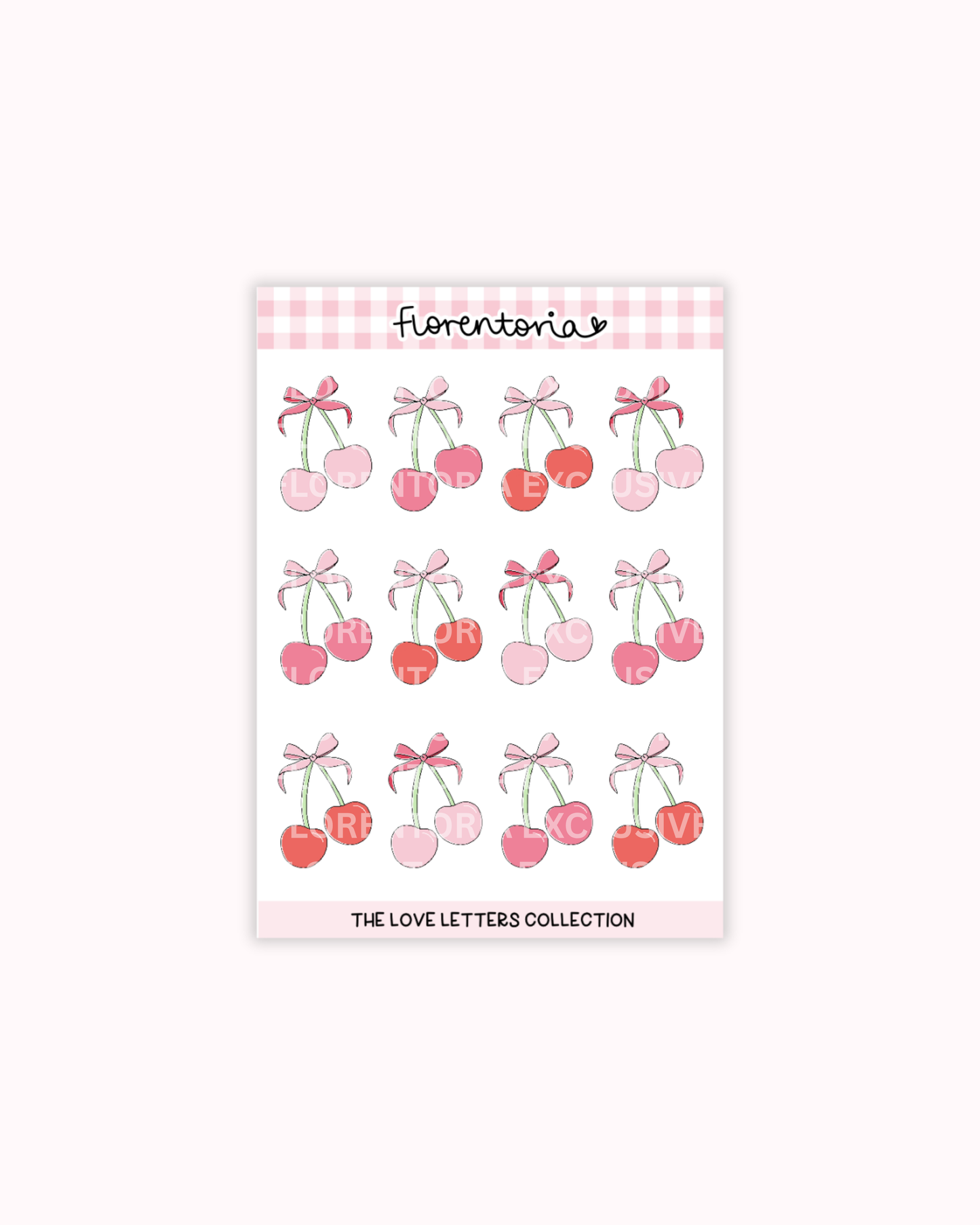 Love Letters Sticker Sheet