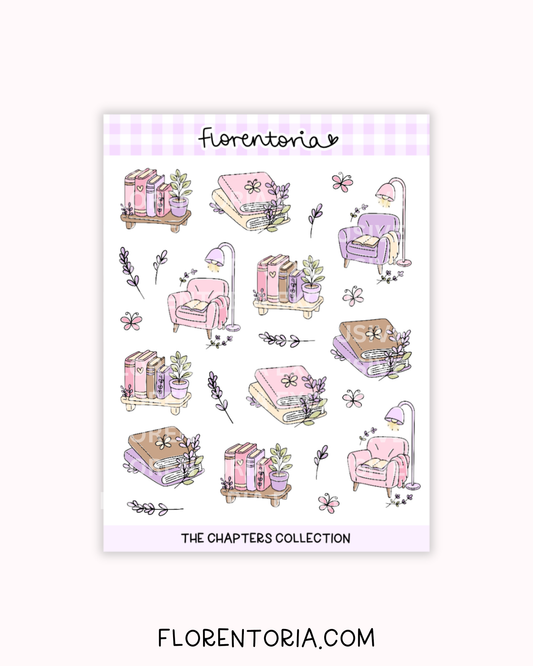 Chapters Sticker Sheet
