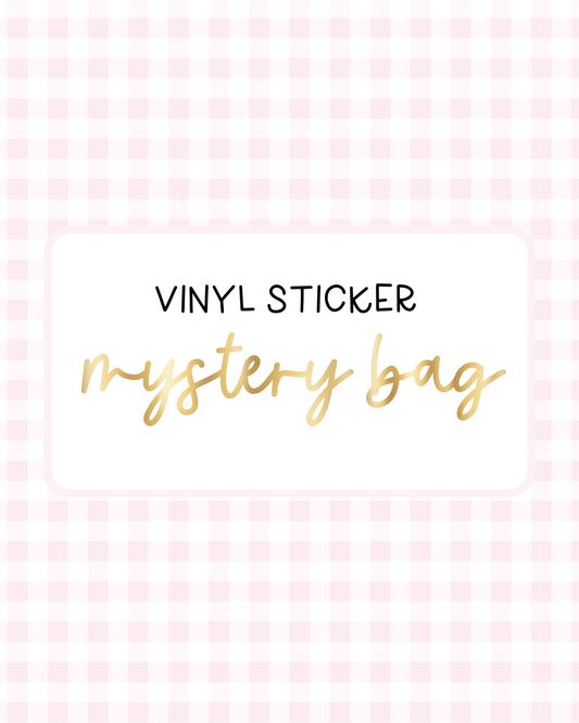 Vinyl Sticker Mystery Bag