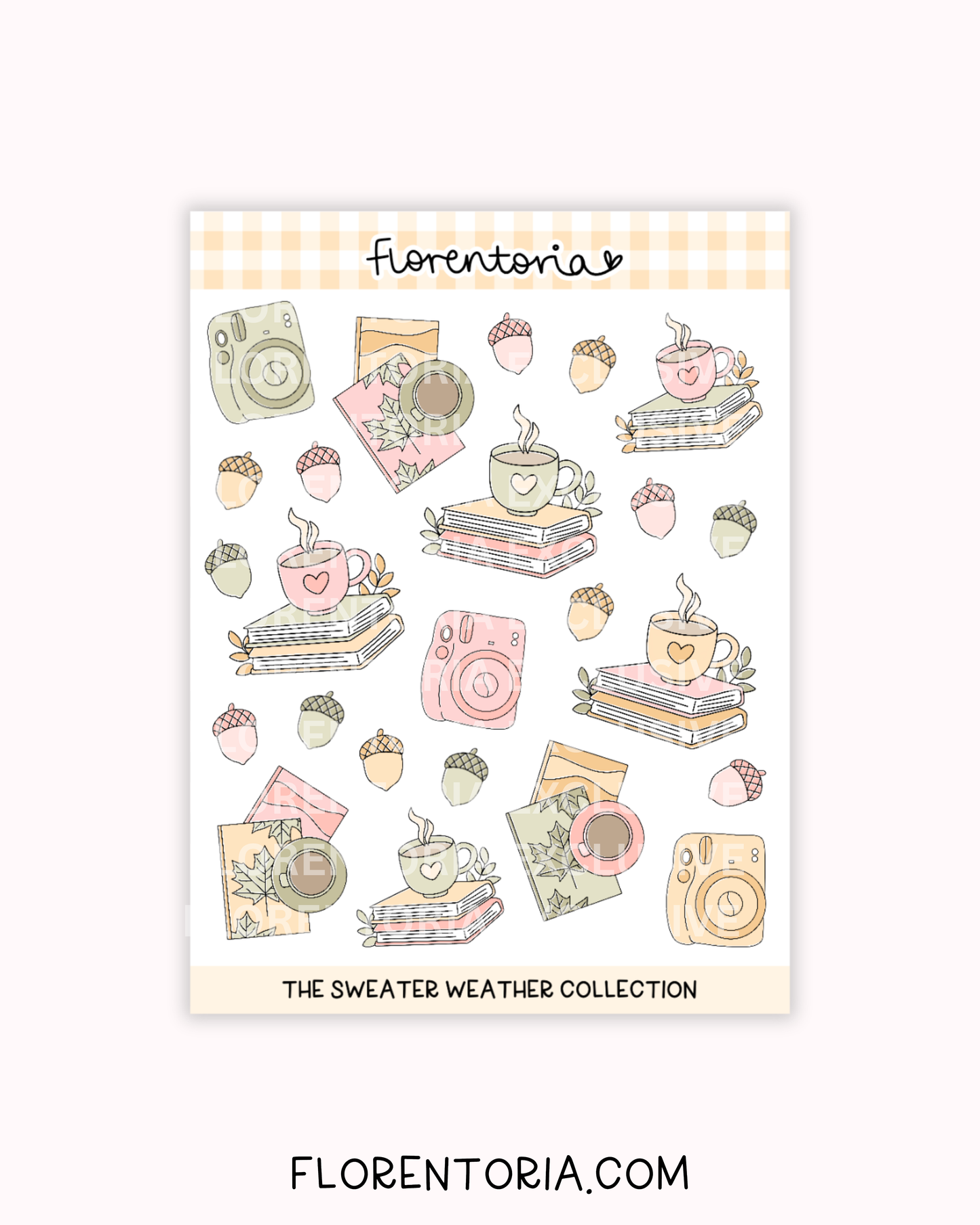 Sweater Weather Sticker Sheet