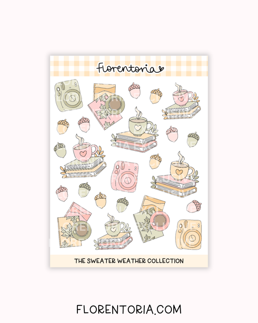 Sweater Weather Sticker Sheet