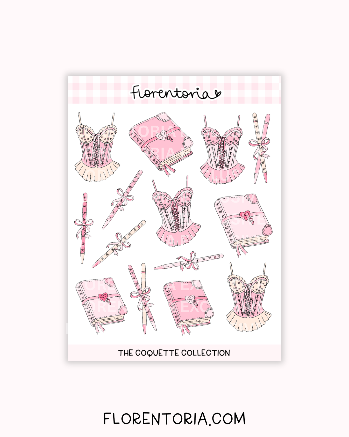 Coquette Sticker Sheet