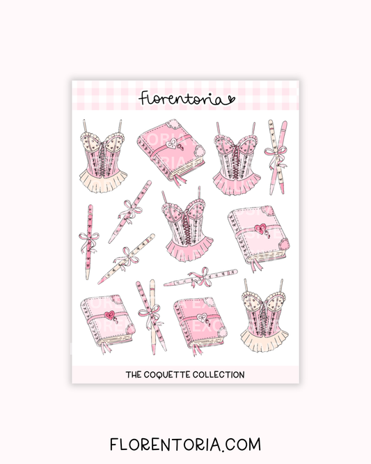 Coquette Sticker Sheet