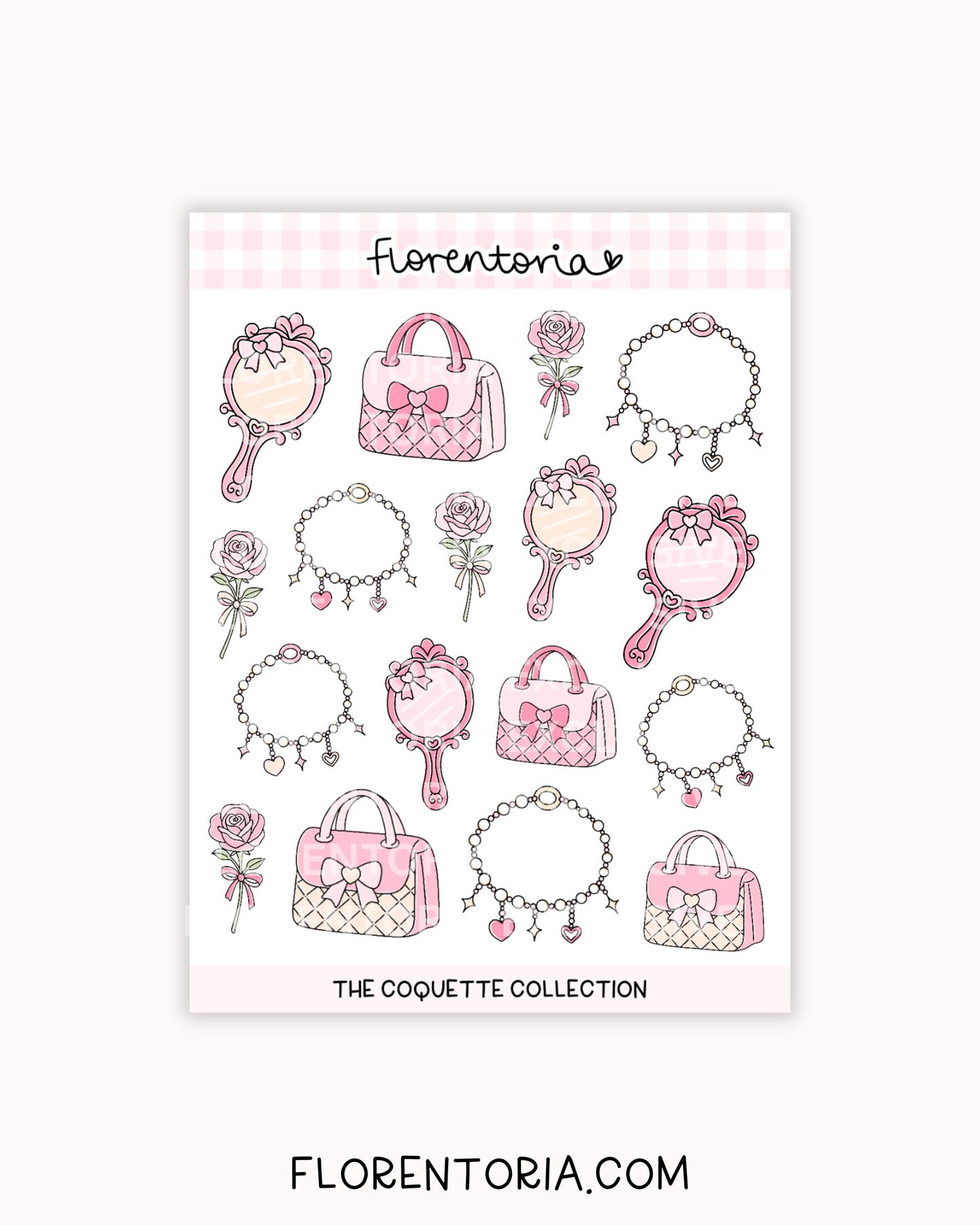 Coquette Sticker Sheet