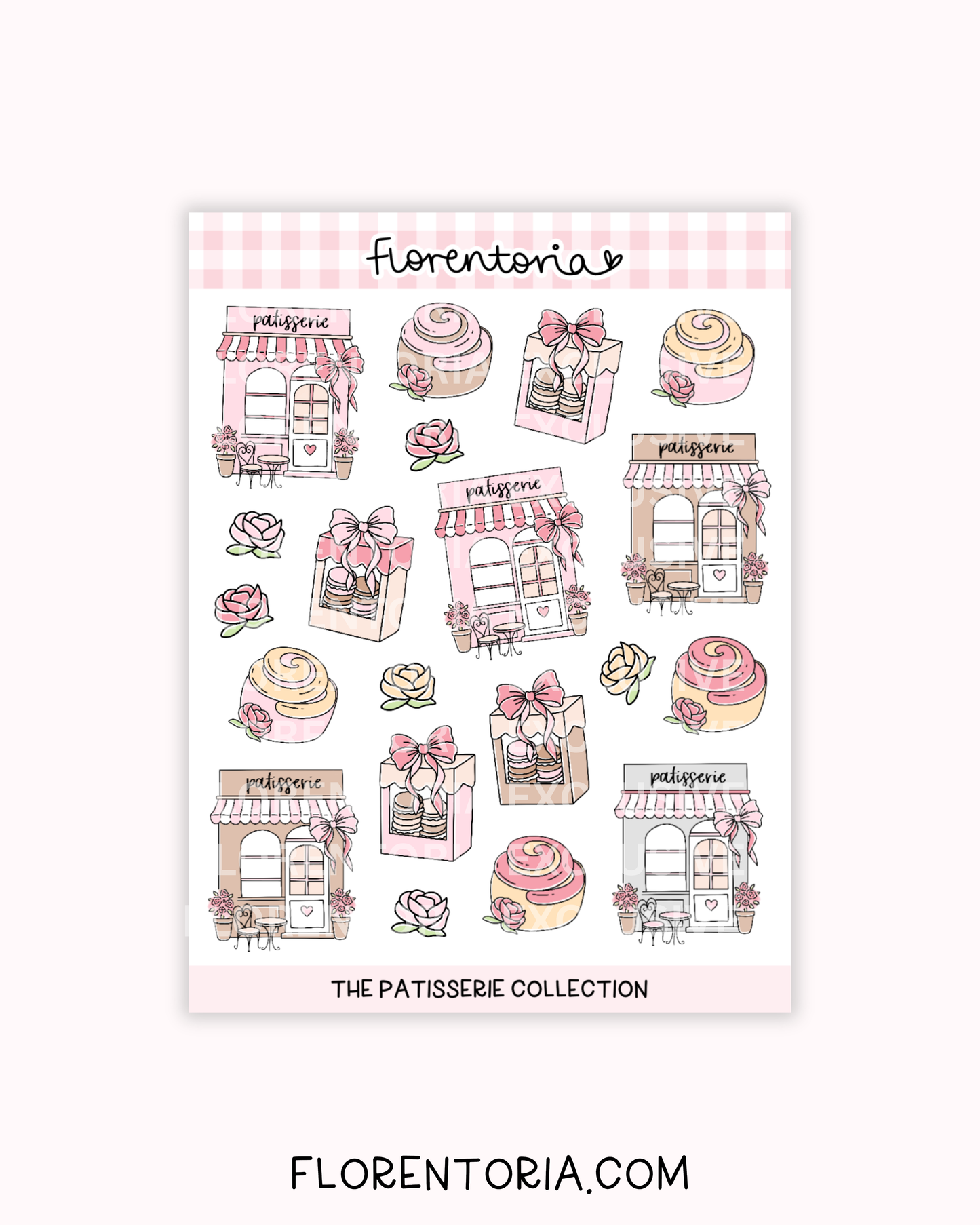 Patisserie Sticker Sheet