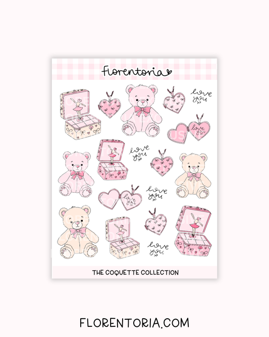 Coquette Sticker Sheet