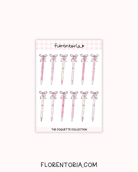 Coquette Sticker Sheet
