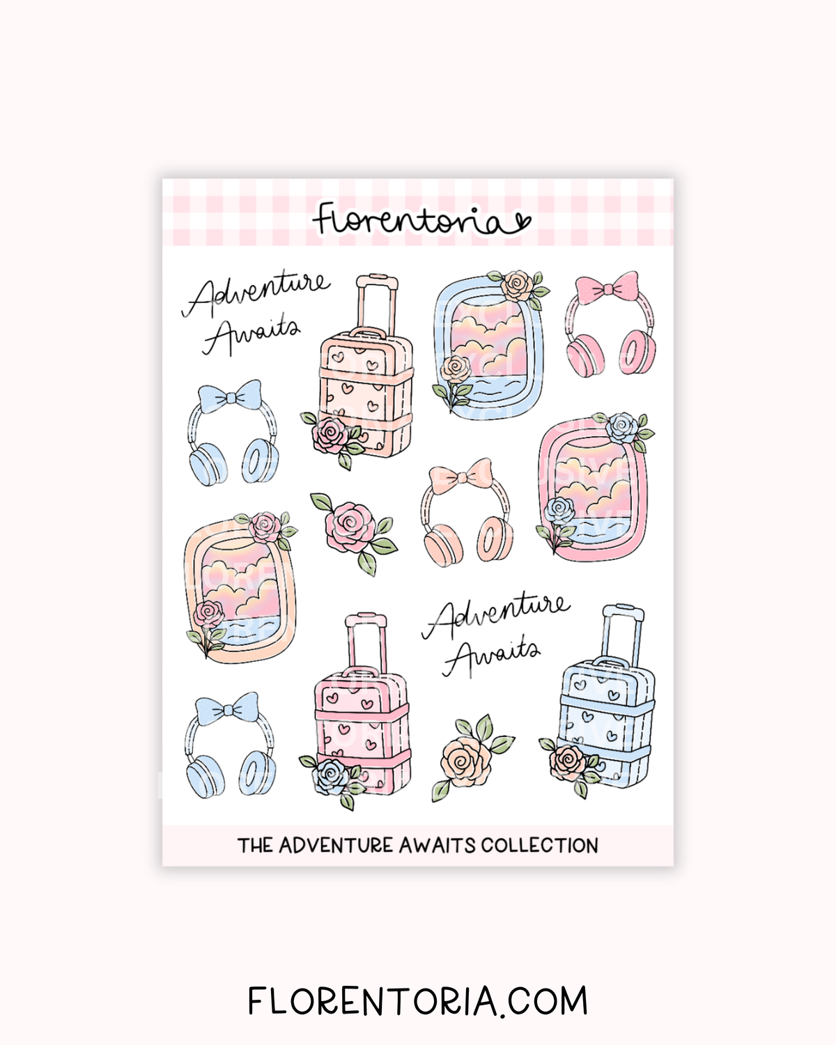 Adventure Awaits Sticker Sheet