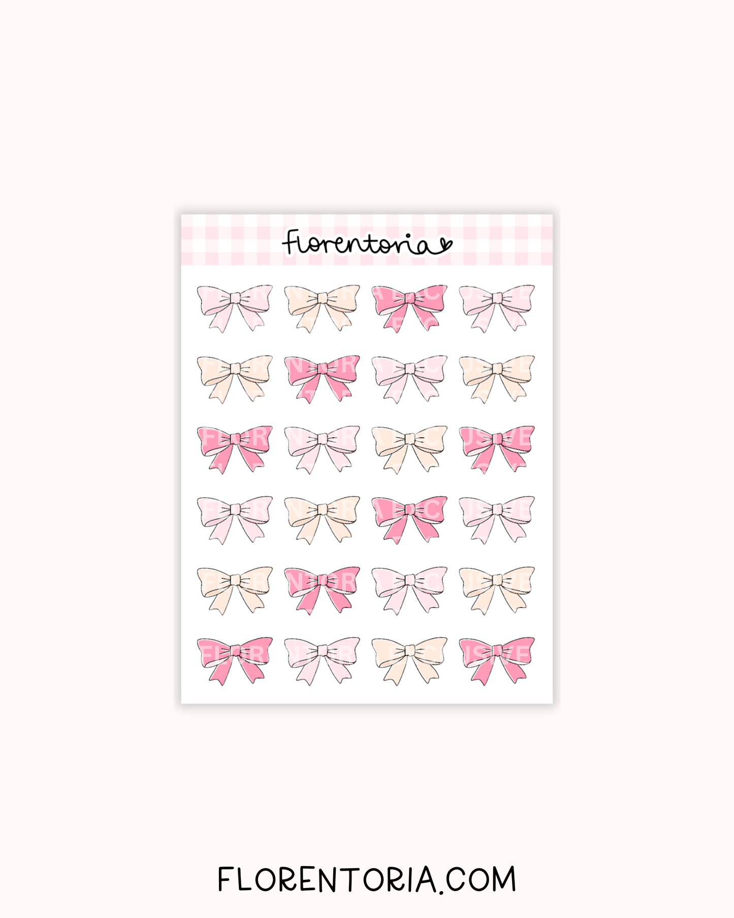 Coquette Sticker Sheet