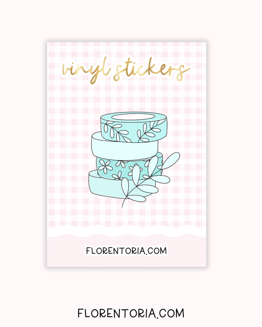 Pastel Plans Vinyl Sticker