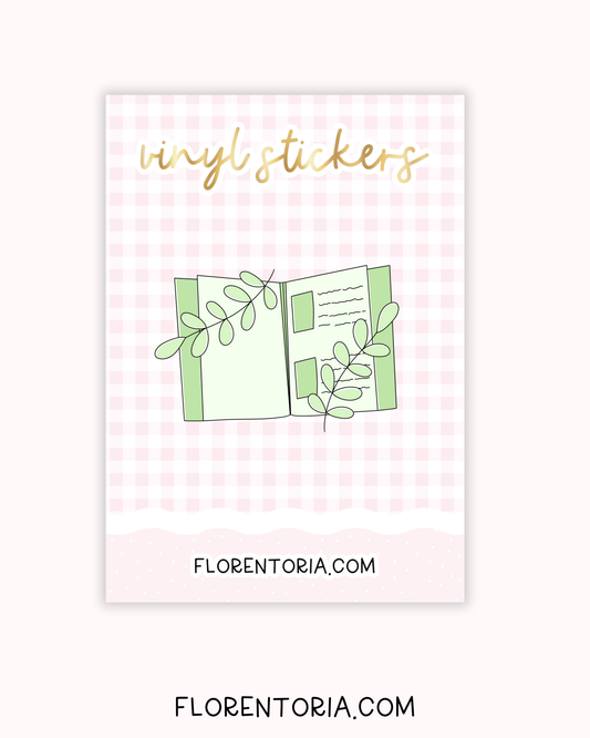 Pastel Plans Vinyl Sticker
