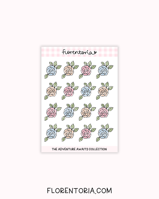 Adventure Awaits Sticker Sheet