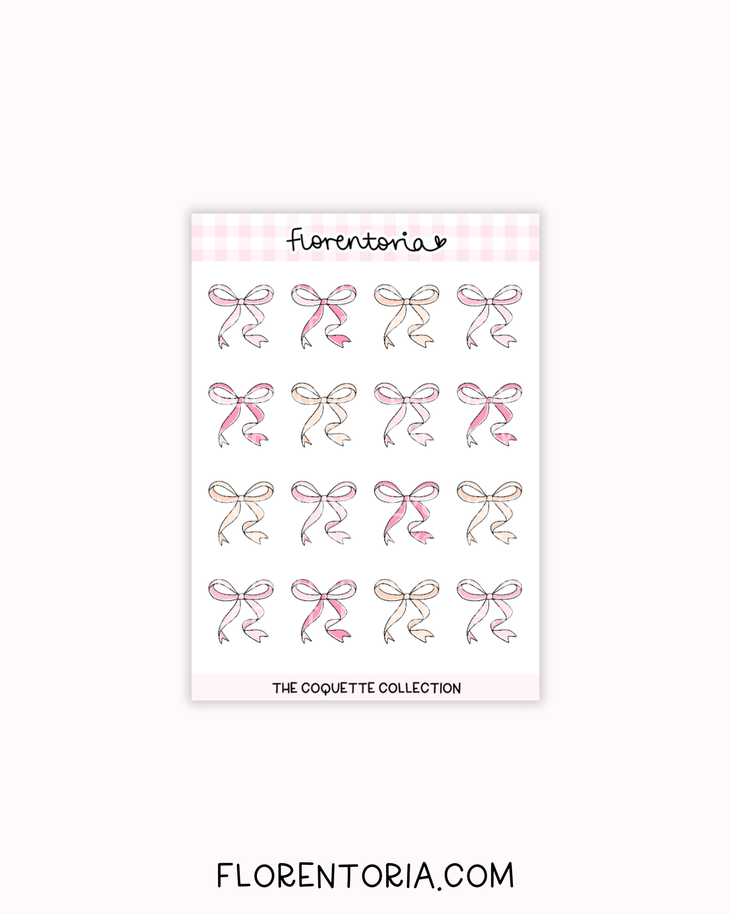 Coquette Sticker Sheet