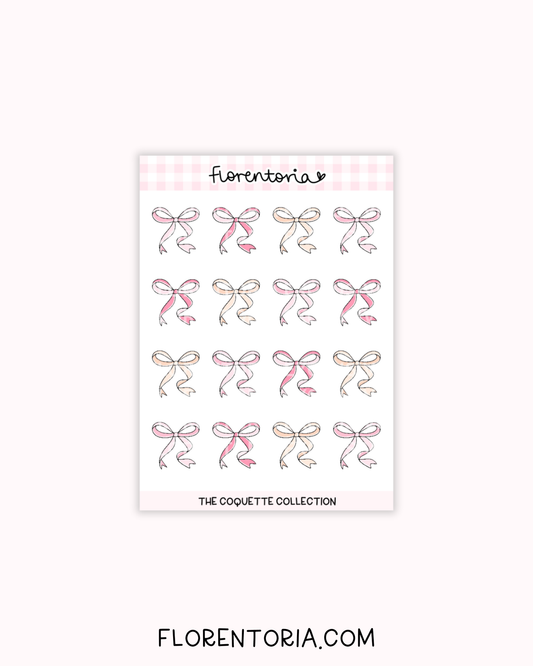 Coquette Sticker Sheet
