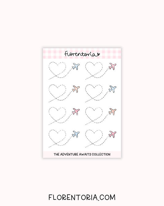 Adventure Awaits Sticker Sheet