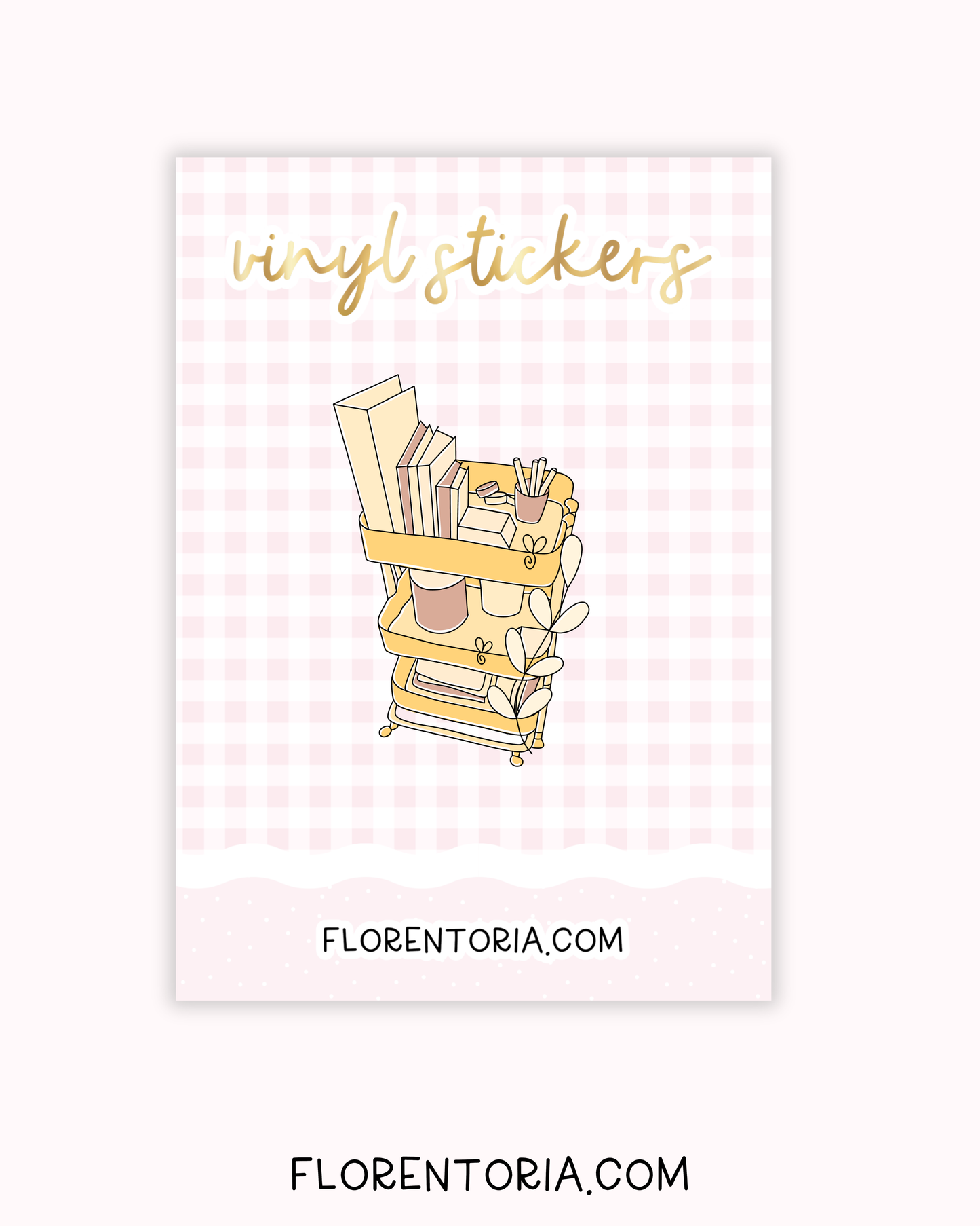 Pastel Plans Vinyl Sticker