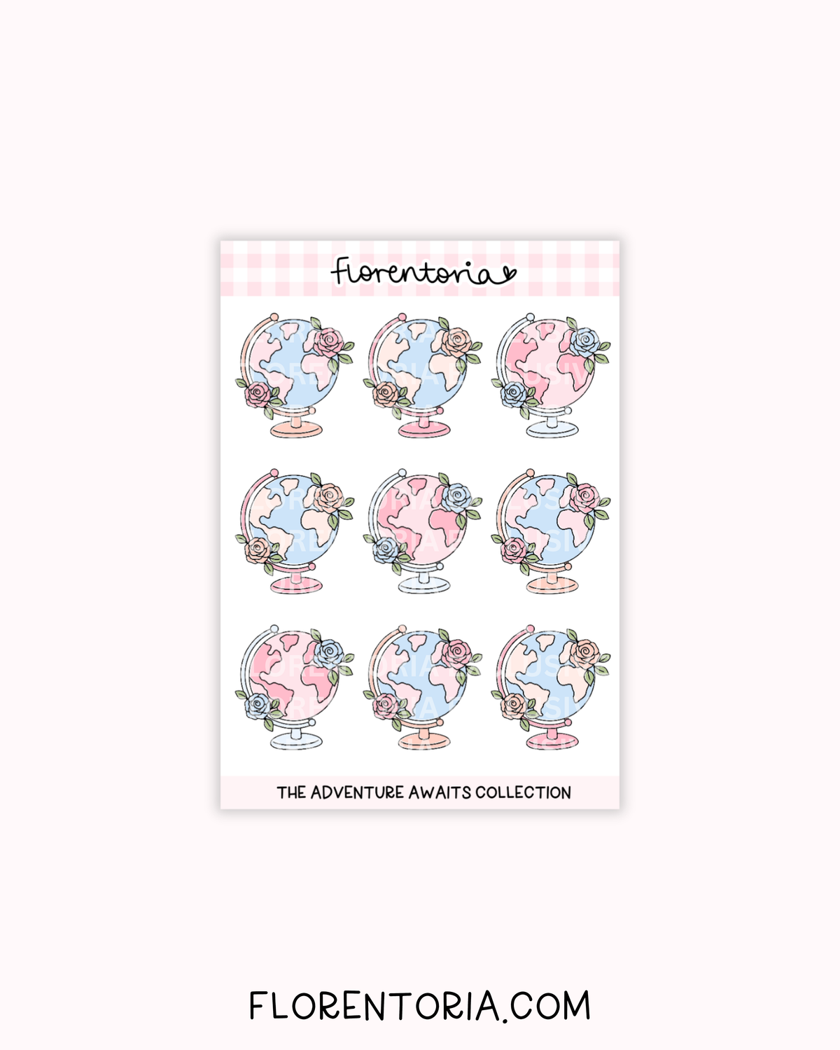 Adventure Awaits Sticker Sheet